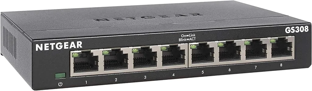 Netgear GS308 8-Port Gigabit Unmanaged Switch