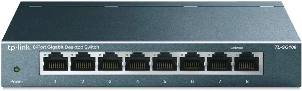TP-Link TL-SG108 8-Port Gigabit Unmanaged Switch