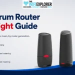 Spectrum router red light patterns by Wi-Fi model, pulsing, easing, and solid.